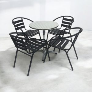 Black Steel Furniture Set