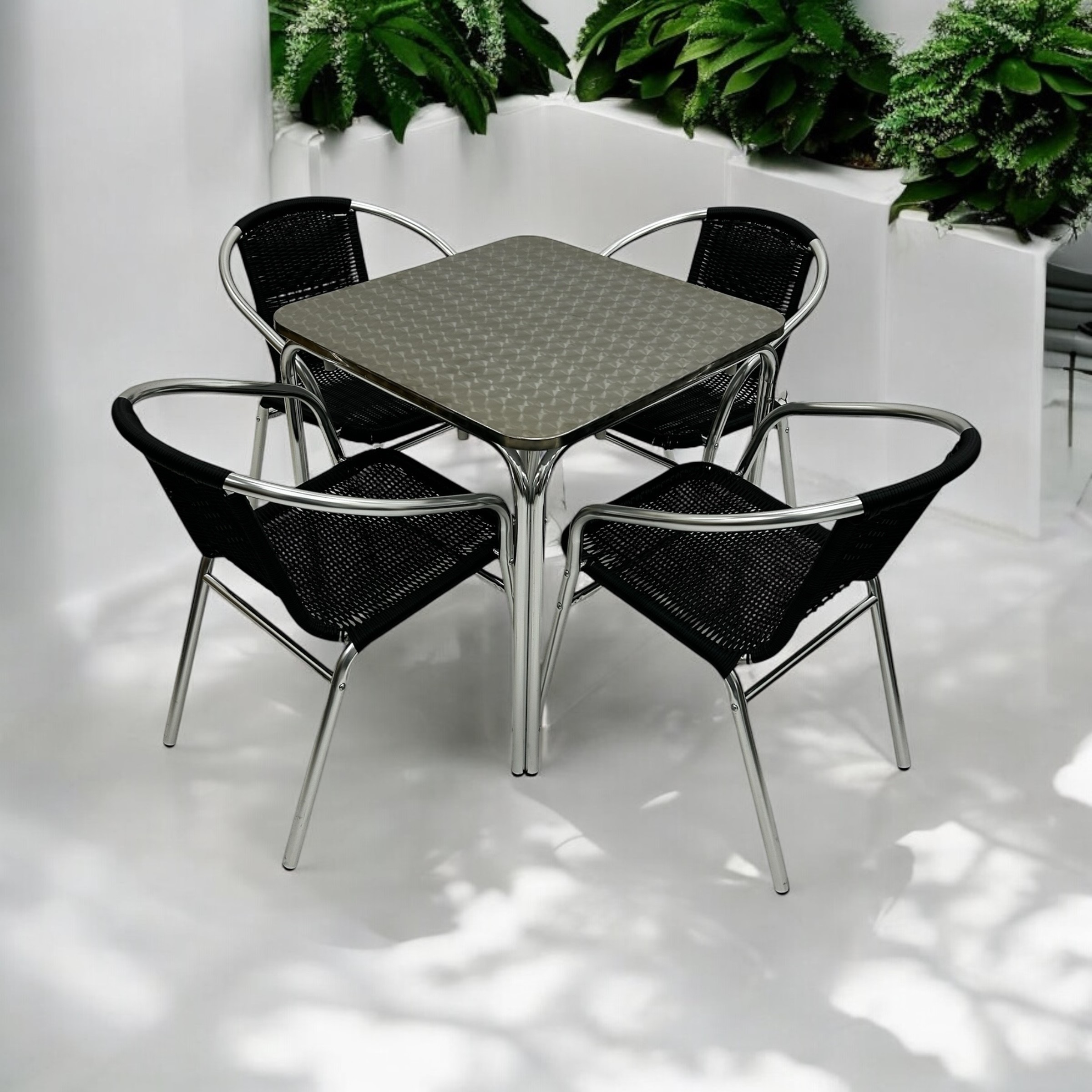 Aluminium Rattan Garden Set - BE Furniture Sales