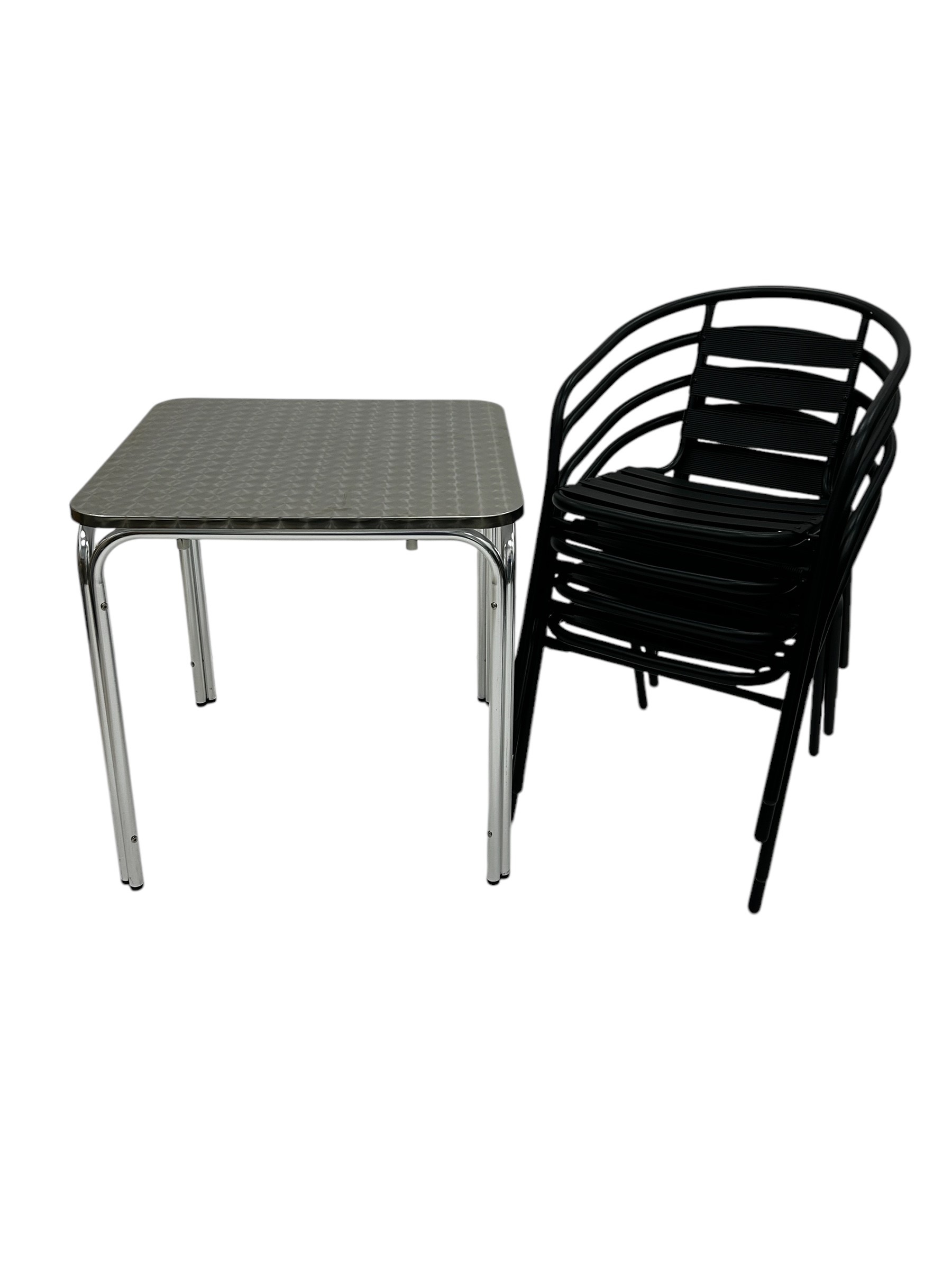 Outdoor Stacking Furniture Set