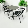 Black Outdoor Dining Furniture Set - BE Furniture Sales