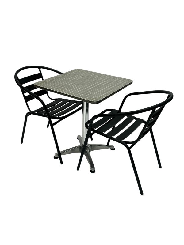 Black Outdoor Dining Furniture Set