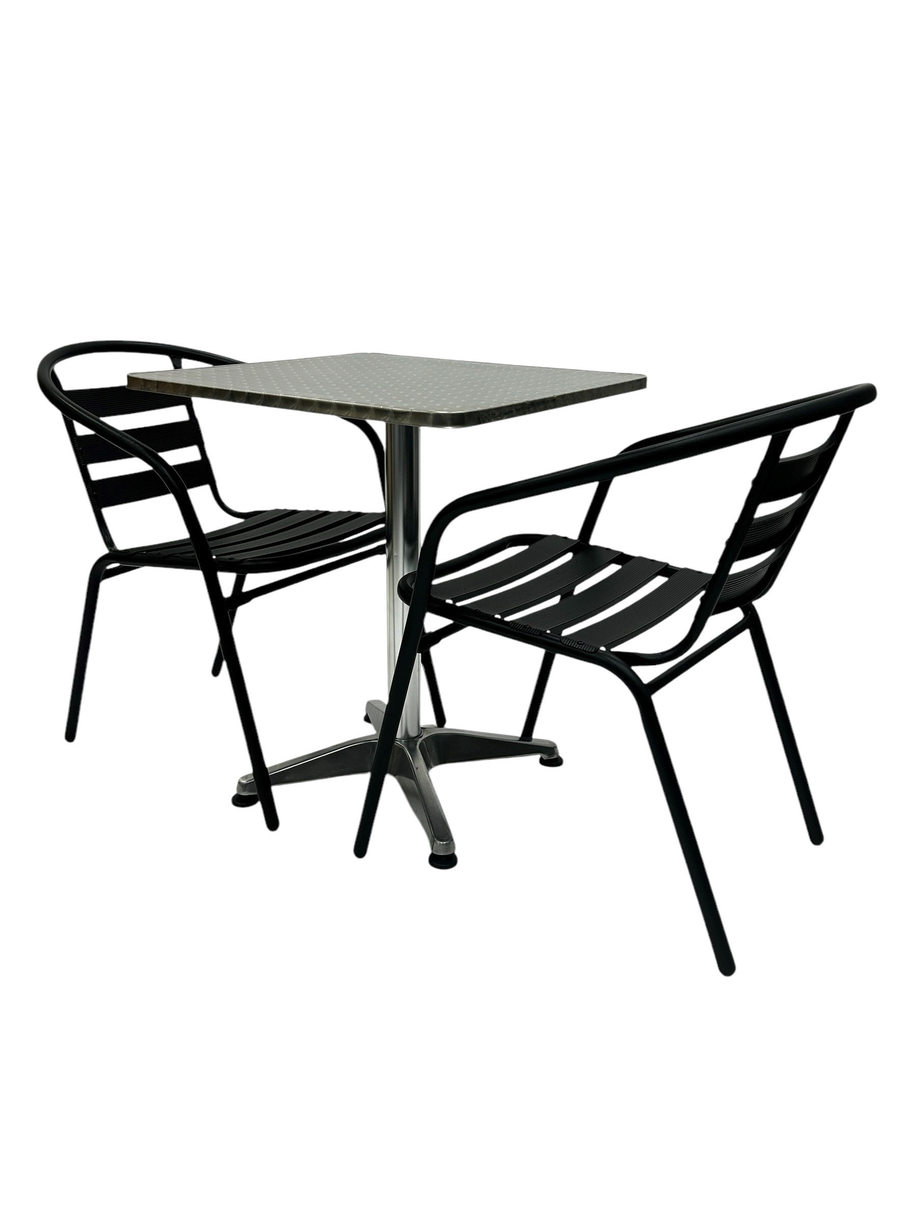 Black Outdoor Dining Furniture Set