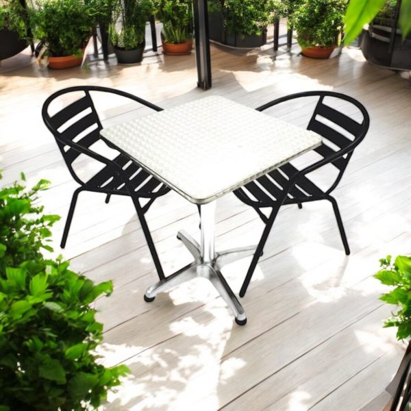 Black Outdoor Dining Furniture Set - BE Furniture Sales