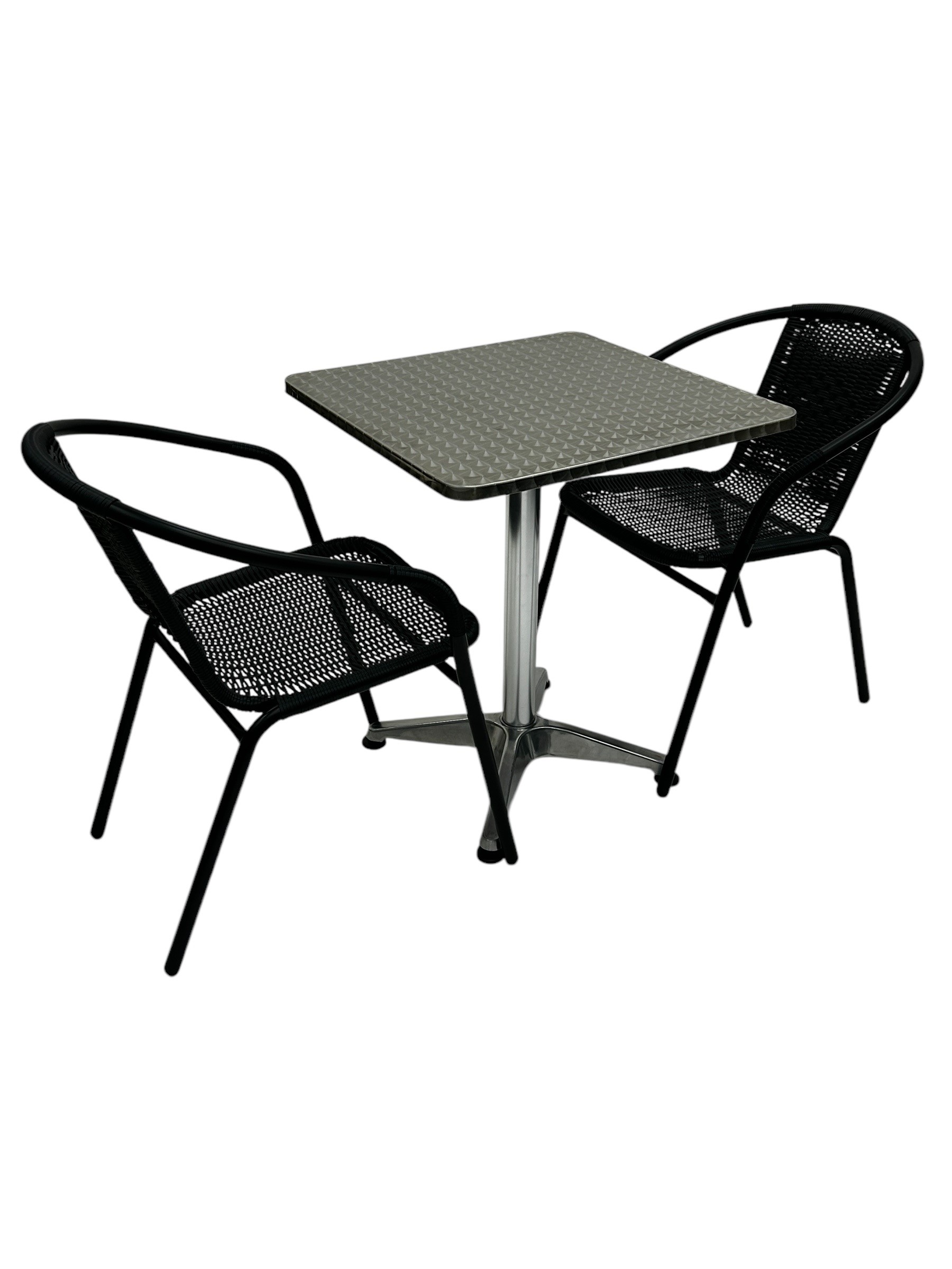 Black Rattan Garden Furniture Set