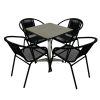 Black Garden Patio Sets