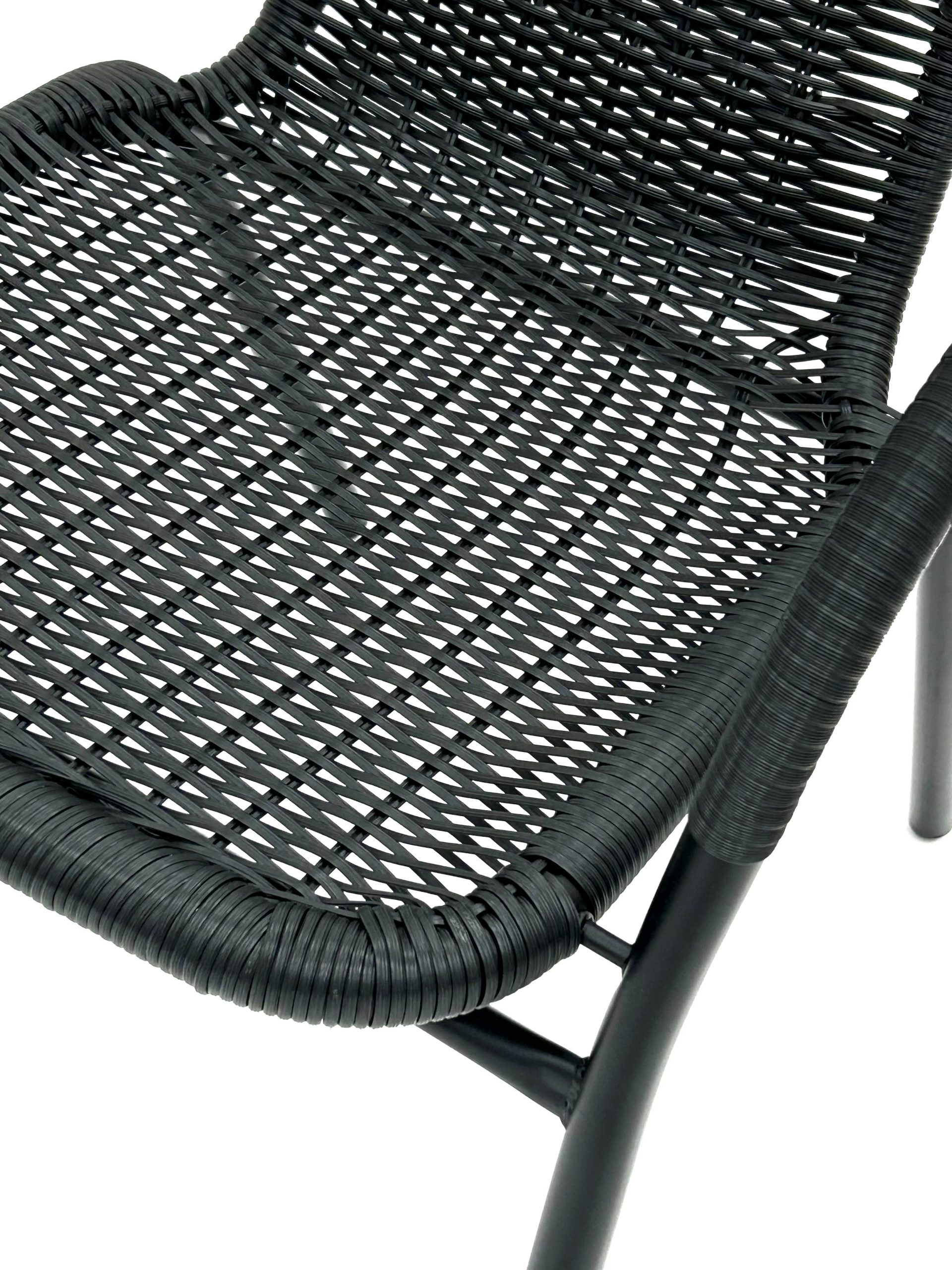 Black Rattan Chairs