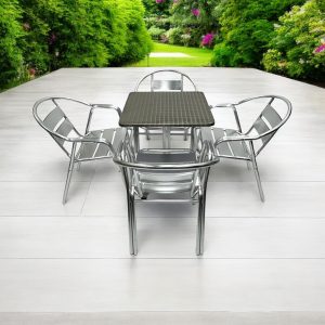 Garden Aluminium Bistro Set - BE Furniture Sales