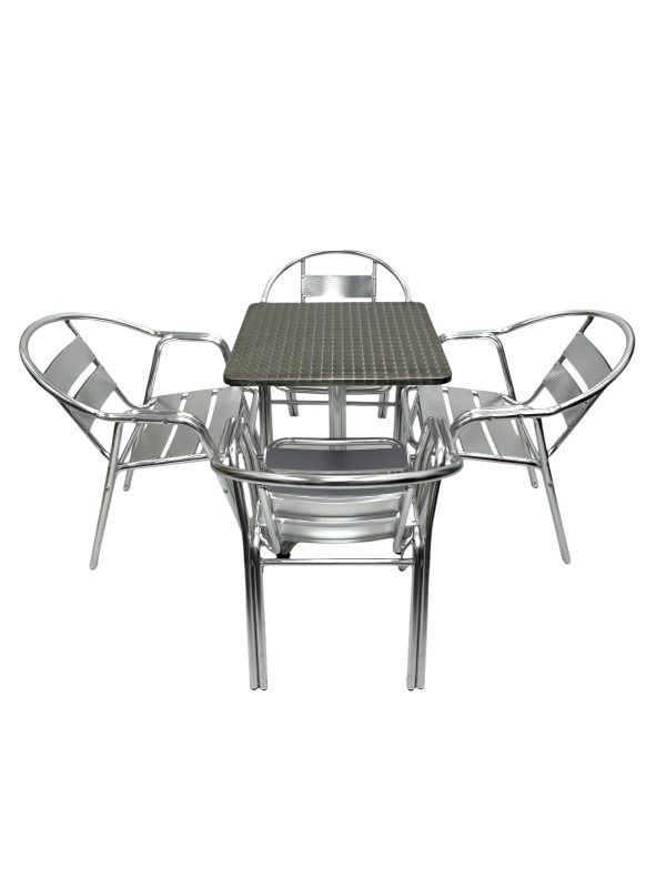 Garden Aluminium Bistro Set