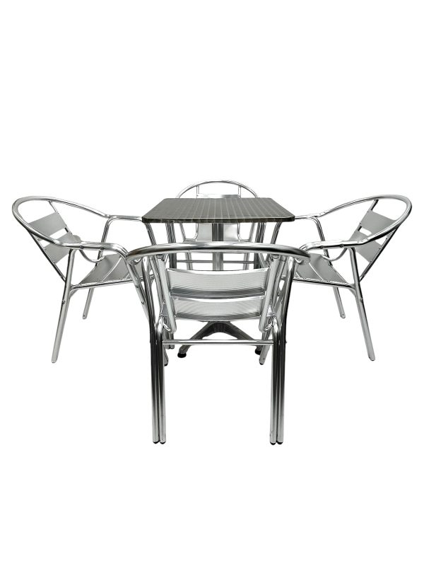 Garden Aluminium Bistro Set