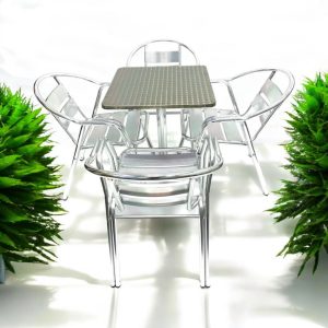 Garden Aluminium Bistro Set