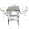 Double Tube Aluminium Bistro Set