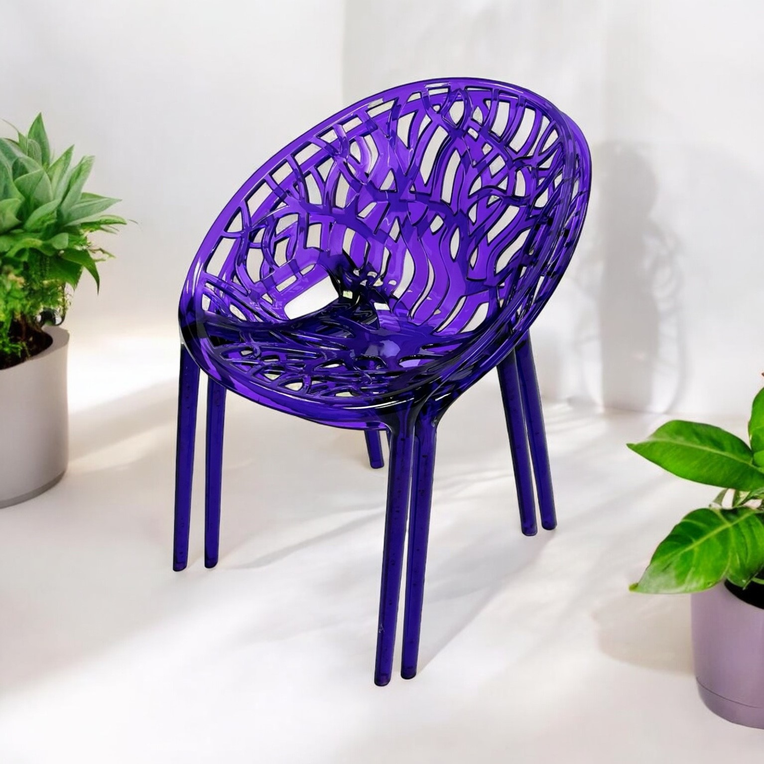 Purple Umbria Tree Chairs