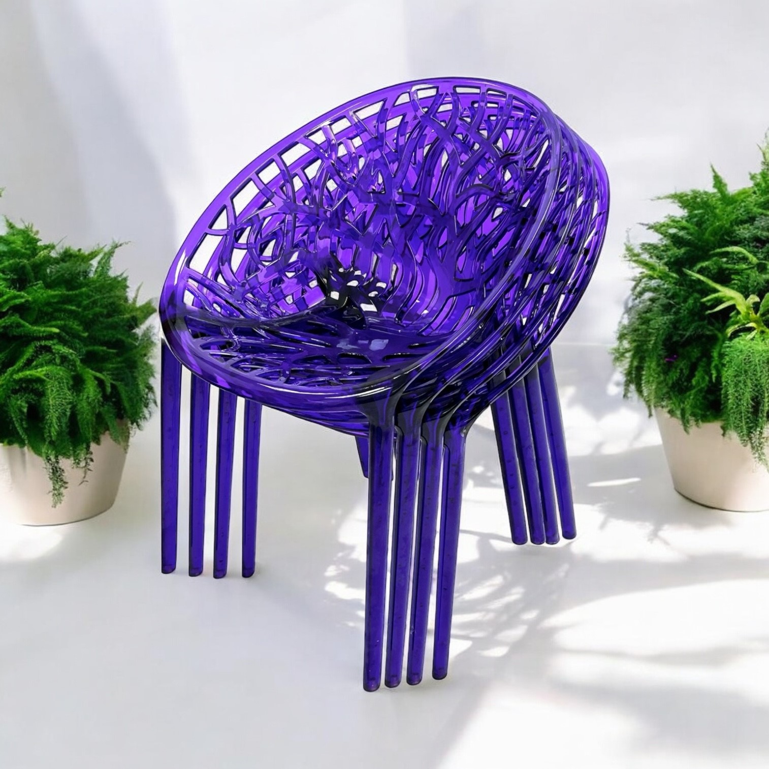 Purple Umbria Tree Chairs