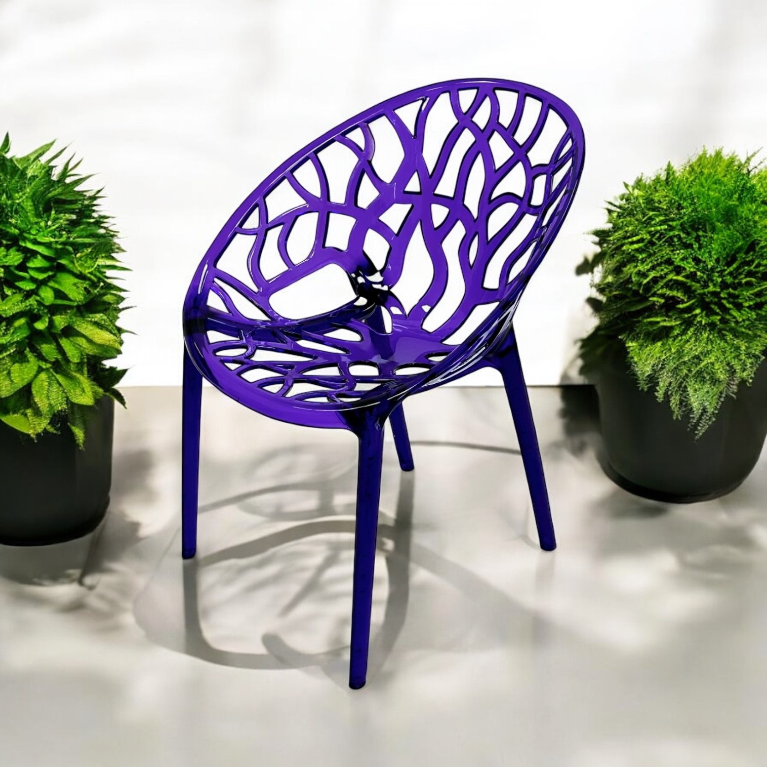 Purple Umbria Tree Chairs