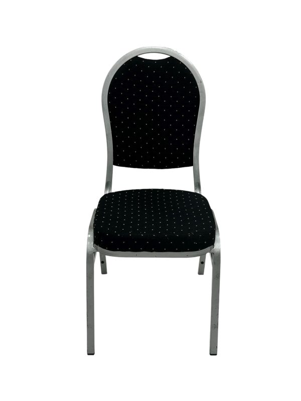 Used Premium Black Banquet Chair