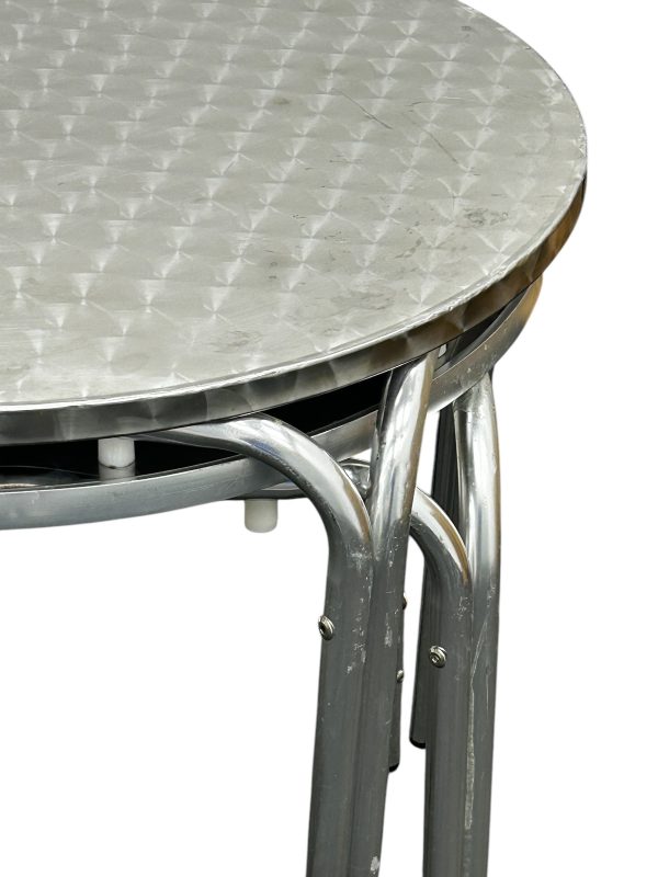 Stacking Aluminium Round Table