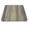 Grey Square Bistro Table Tops - 70cm - BE Furniture Sales