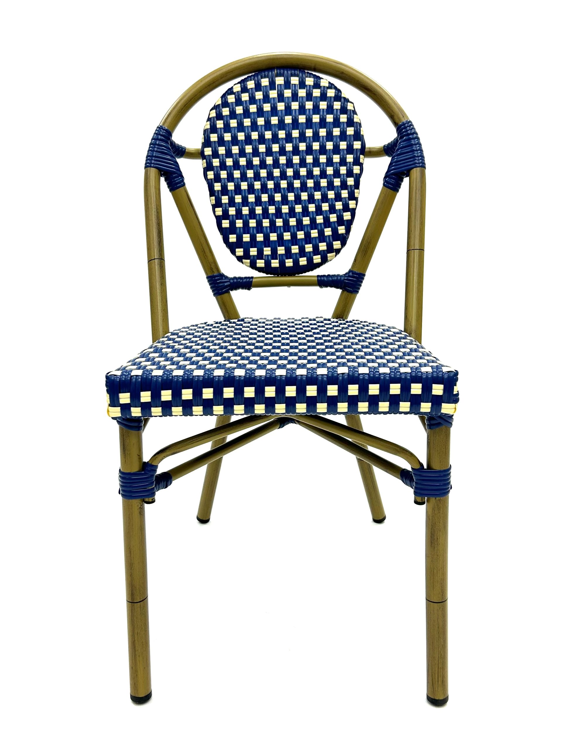 Blue Paris Bistro Chairs