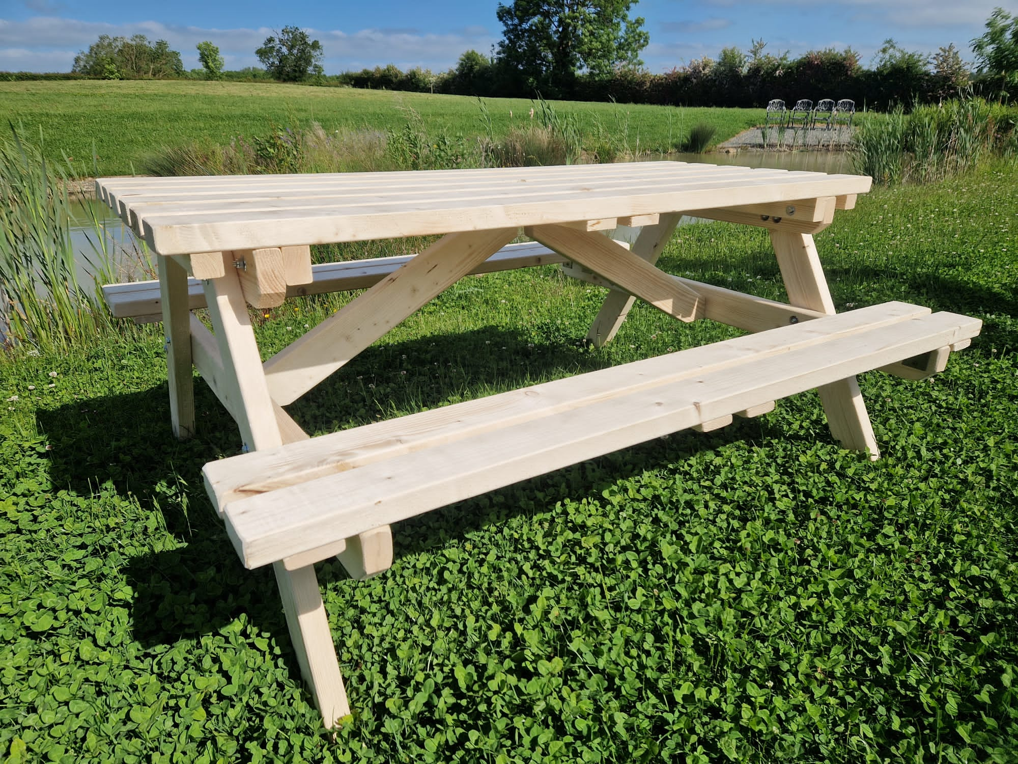 Wooden Picnic Bench