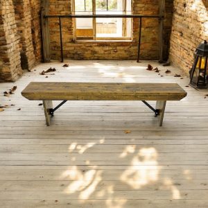 Rustic Wooden Benches