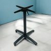 Black Flip Top Table Base