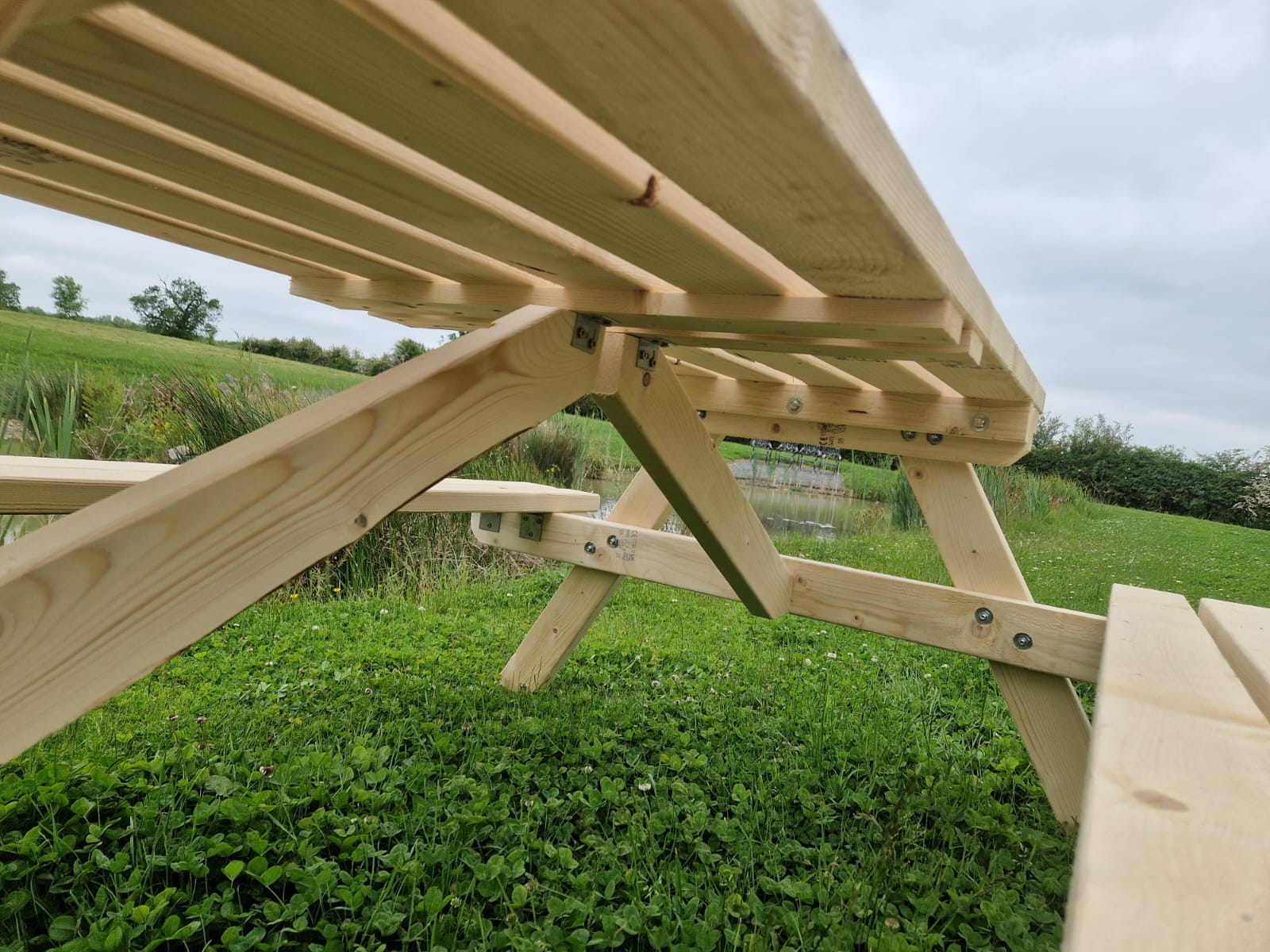 Wooden Picnic Bench