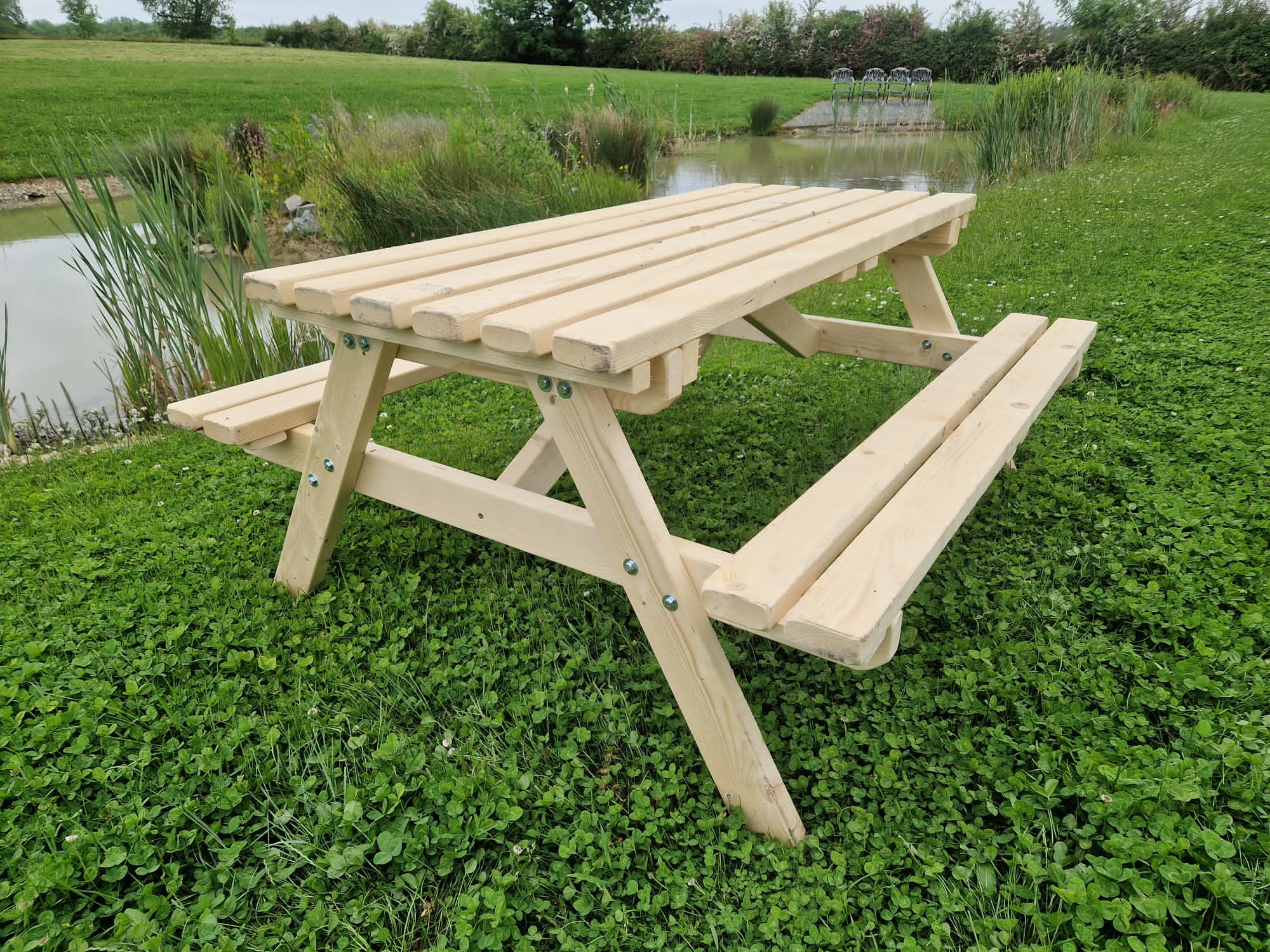 Wooden Picnic Bench