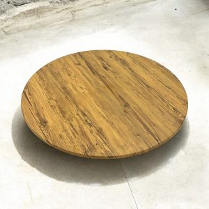 Aged Pine Effect Round Table Tops