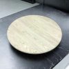 White Driftwood Effect Round Table Tops - BE Furniture Sales