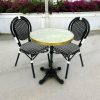 Black Paris Bistro Set