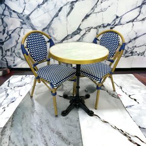 Blue Paris Bistro Set