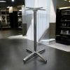 Aluminium Flip Top High Table Base