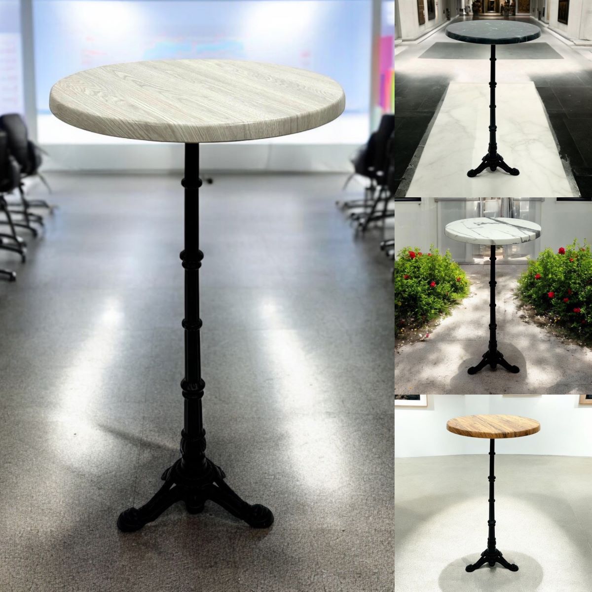 Stavelot Cast Iron High Tables - BE Furniture Sales