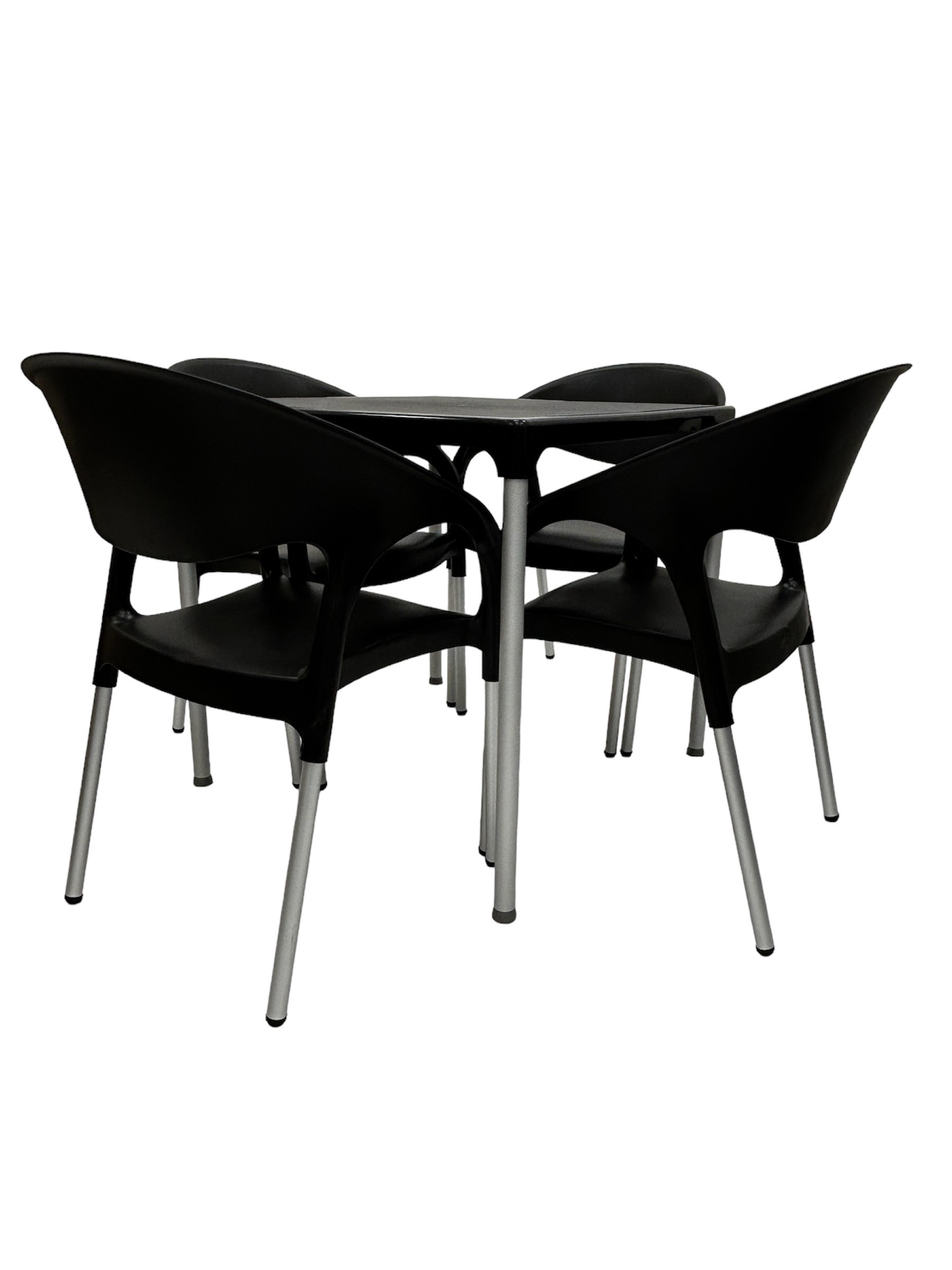 Black Plastic Patio Sets