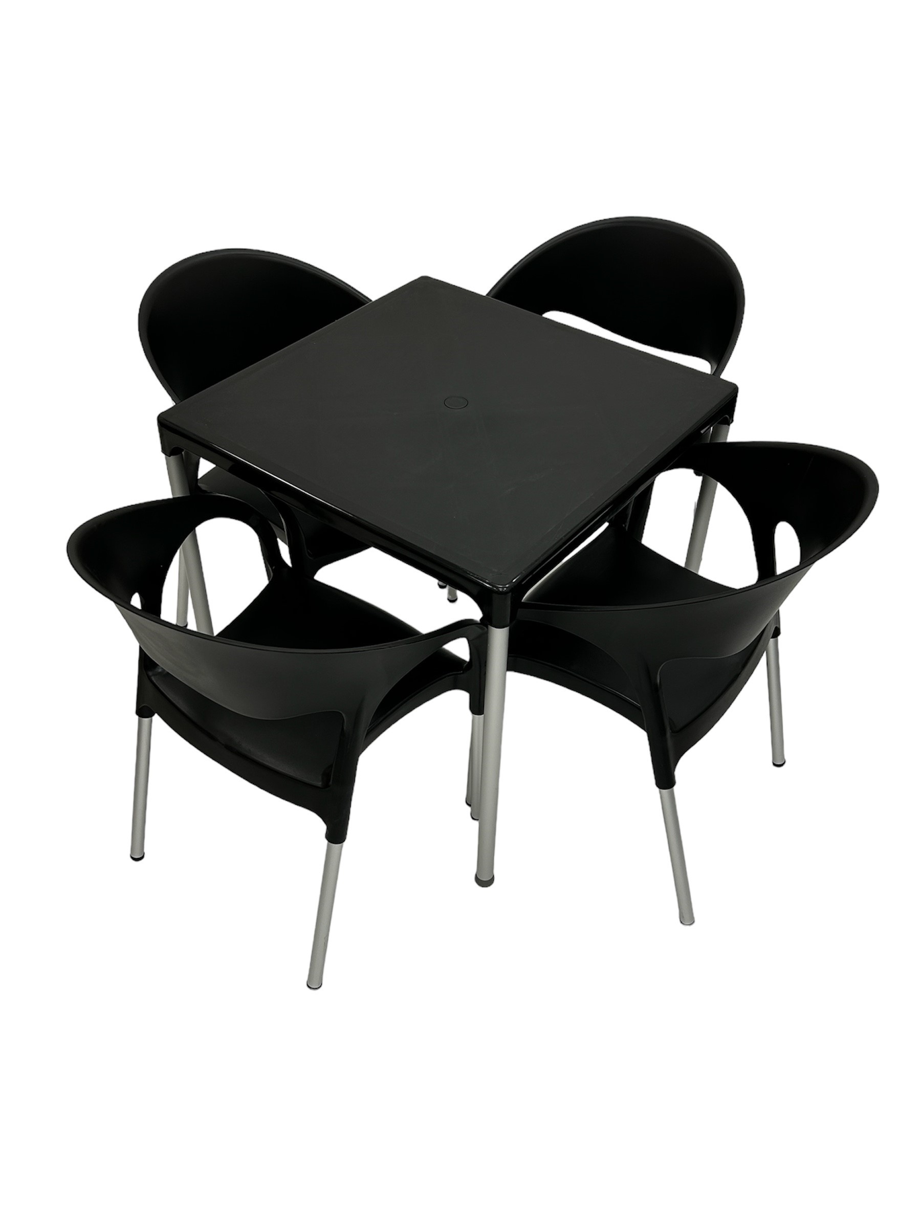 Black Plastic Patio Sets