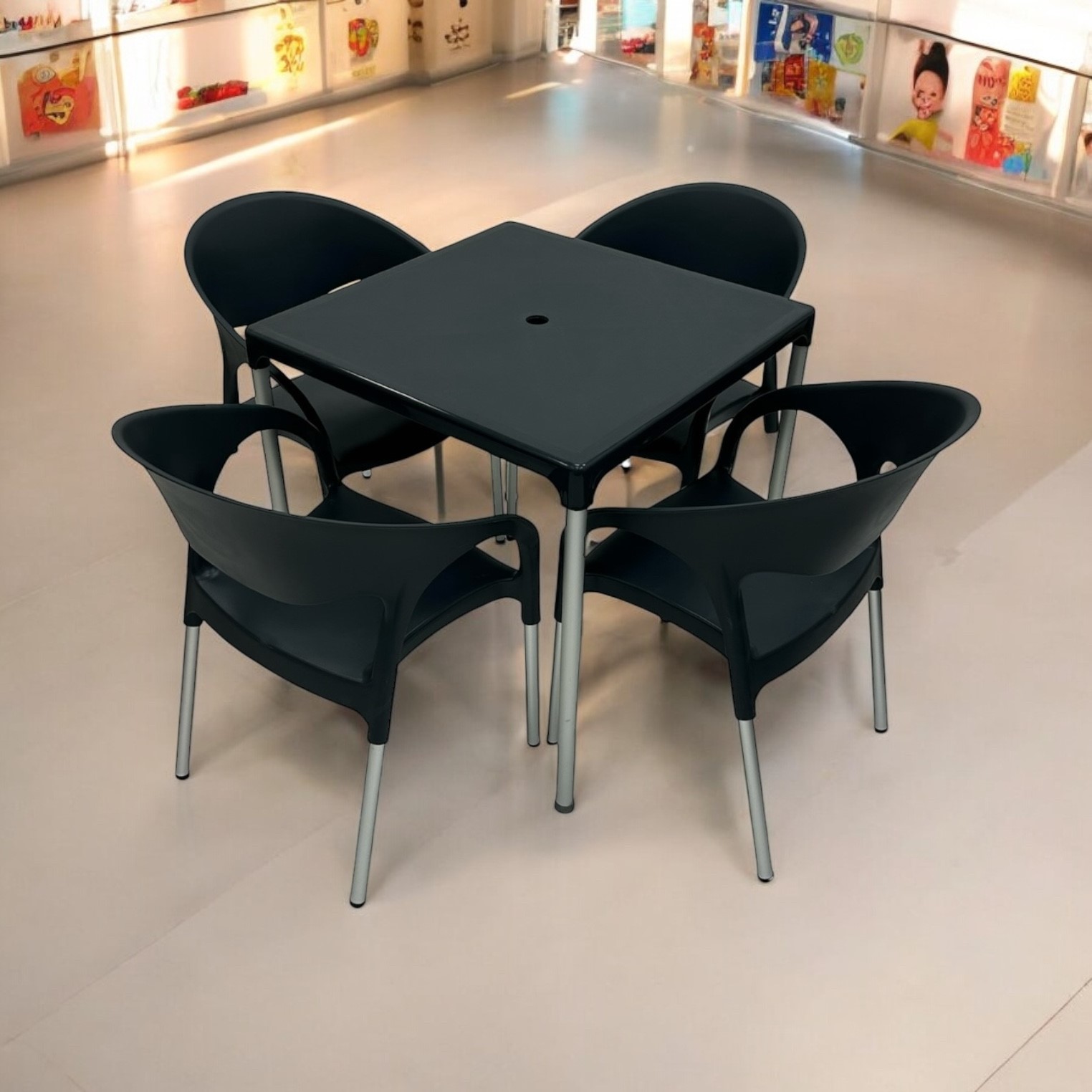 Plastic dining sets best sale