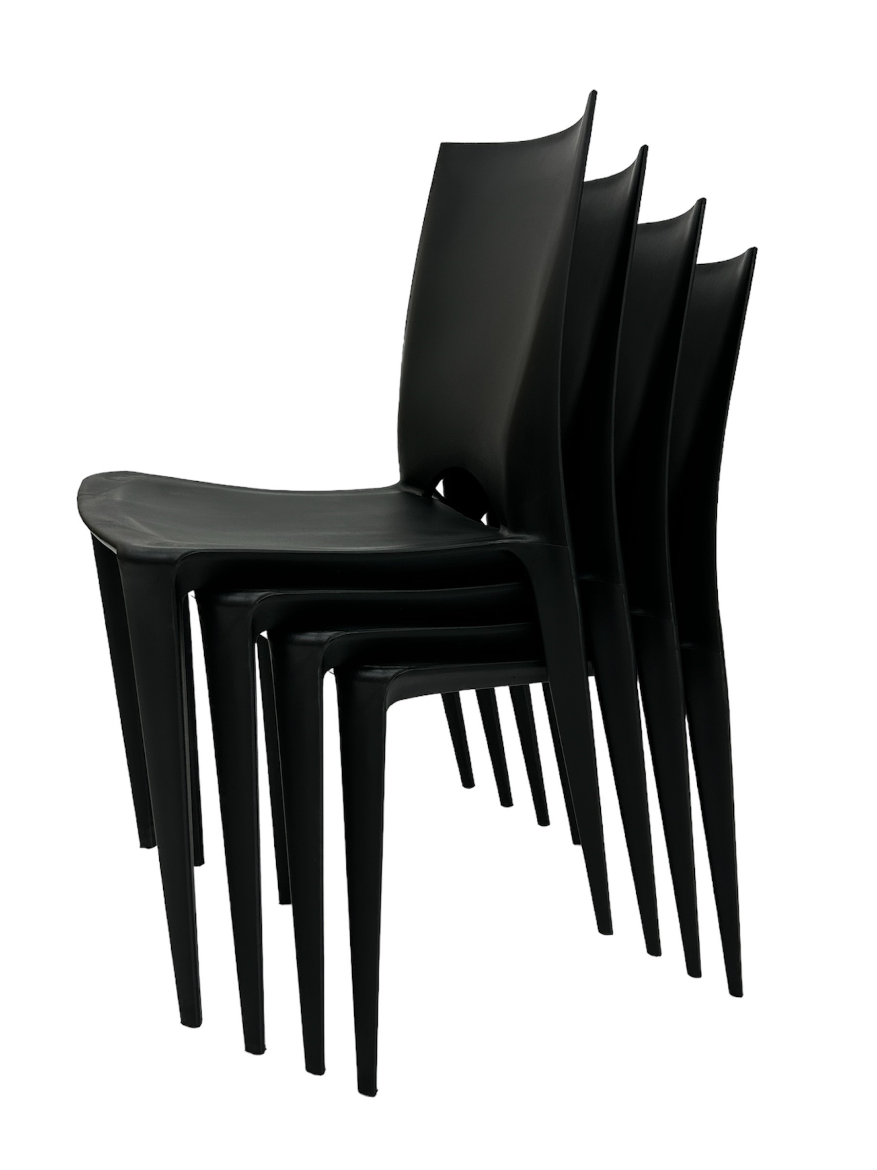 Black Stacking Chairs