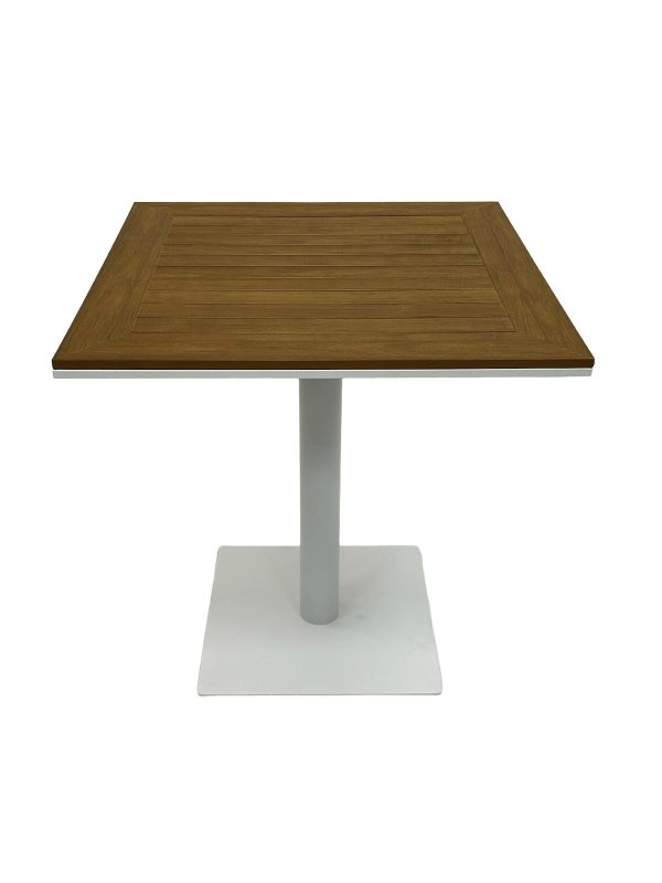 Square Pedestal Bistro Table