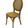 Cane Back Wooden Chairs