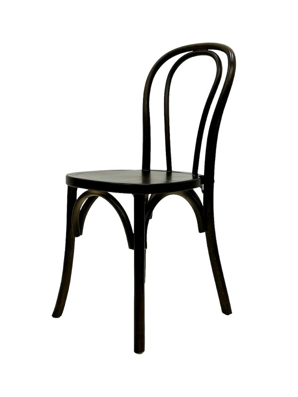 Dark Bentwood Wooden Chair