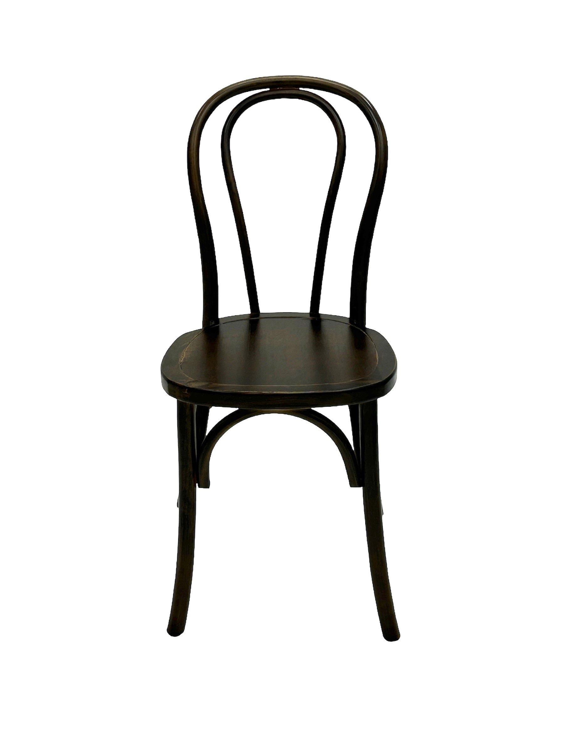 Dark Bentwood Wooden Chair