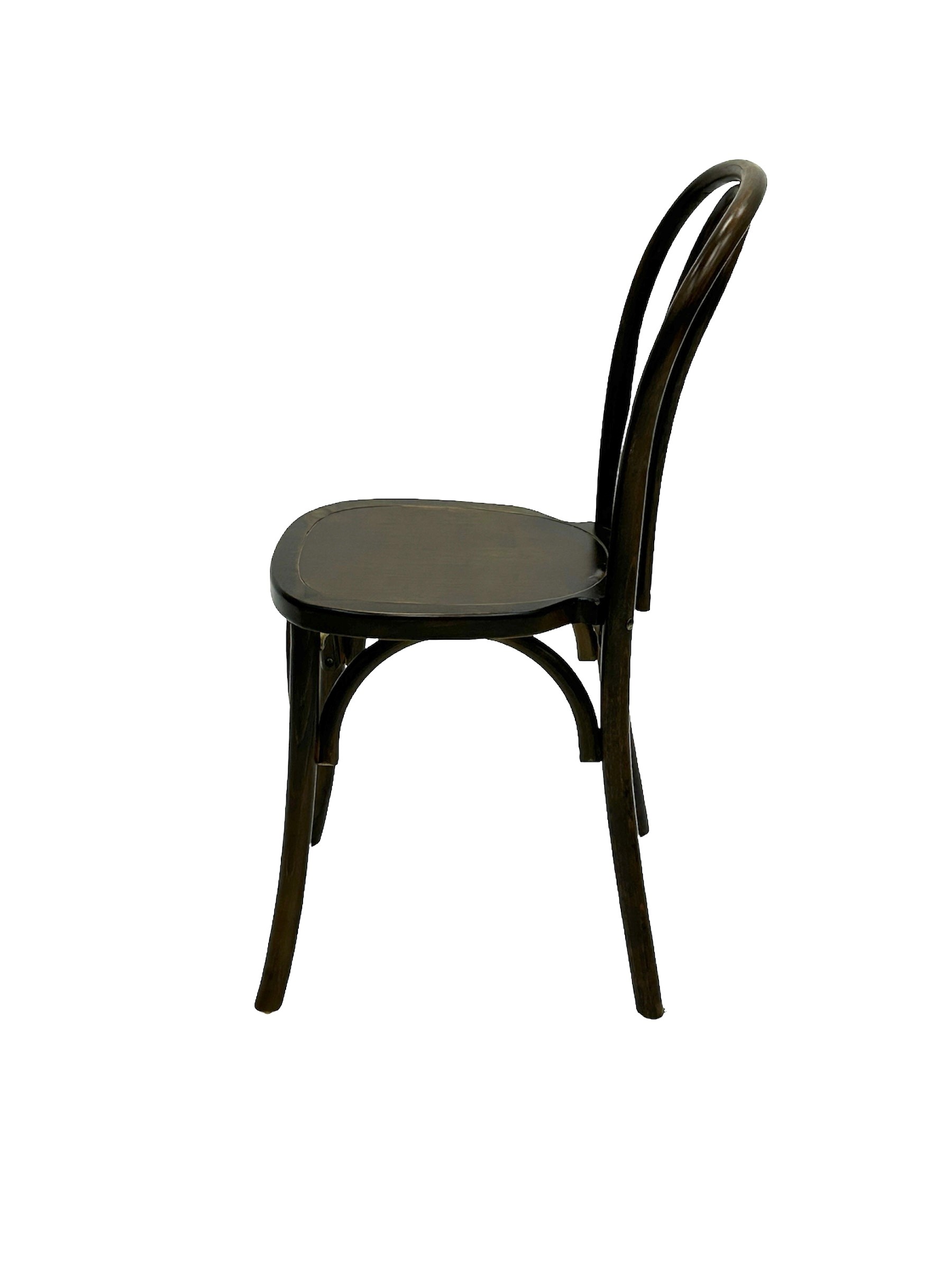 Dark Bentwood Wooden Chair