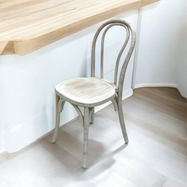 Limewash Bentwood Wooden Chair