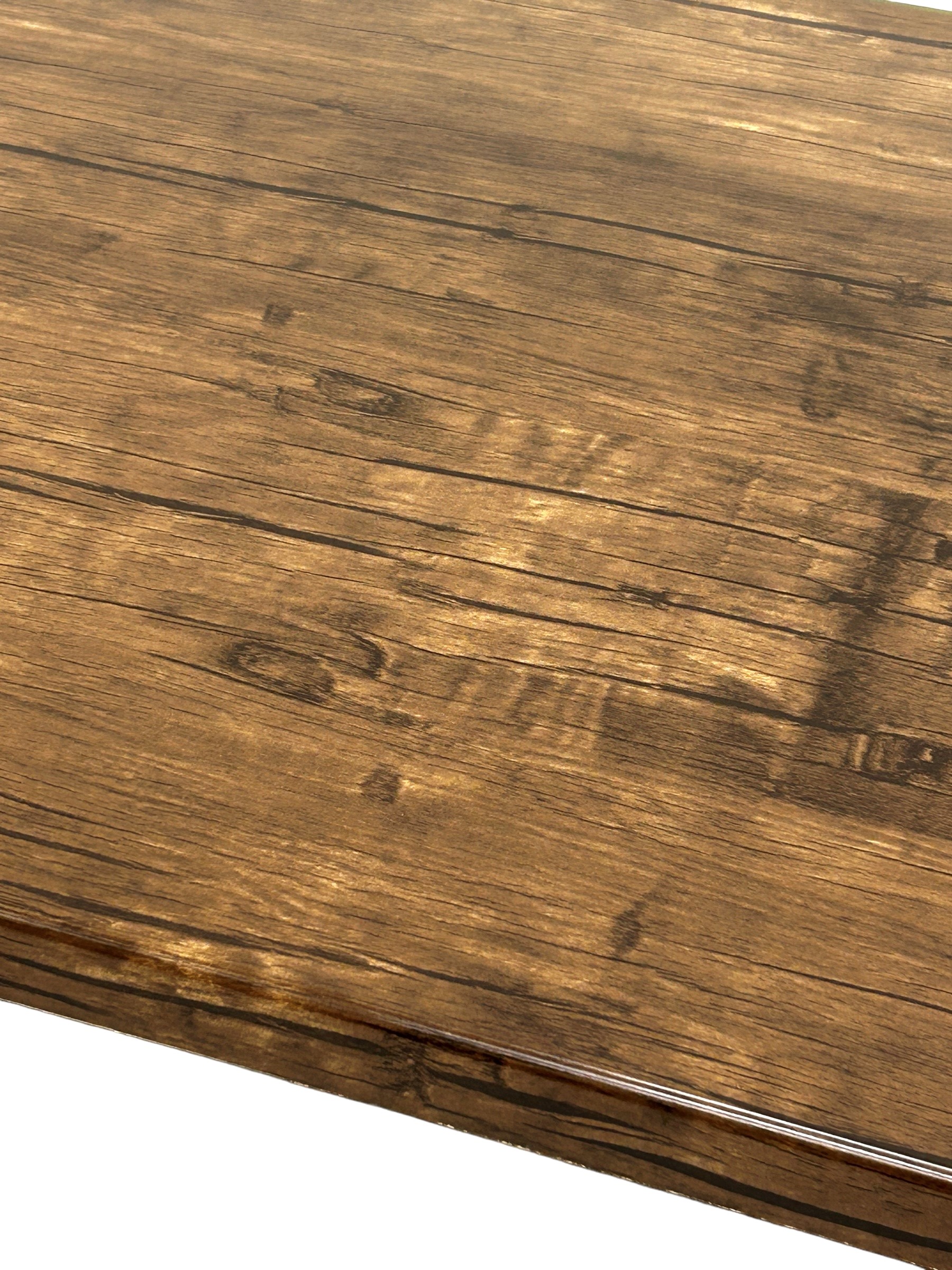 Dark Oak Effect Table Tops