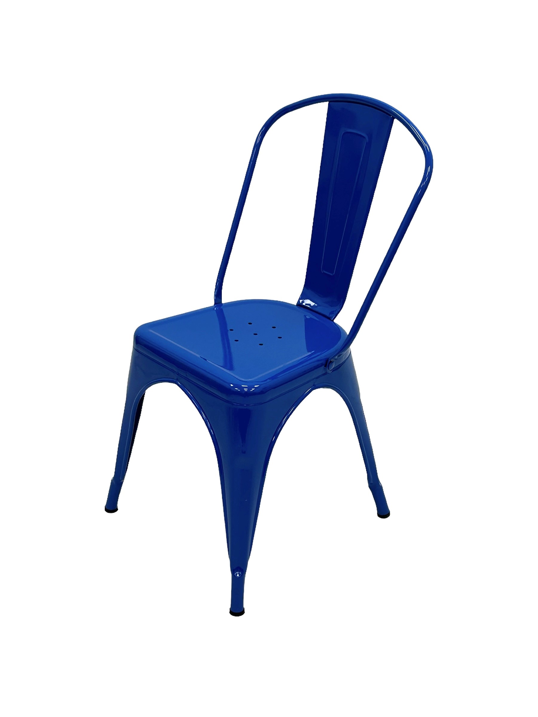 Blue Tolix Style Chairs