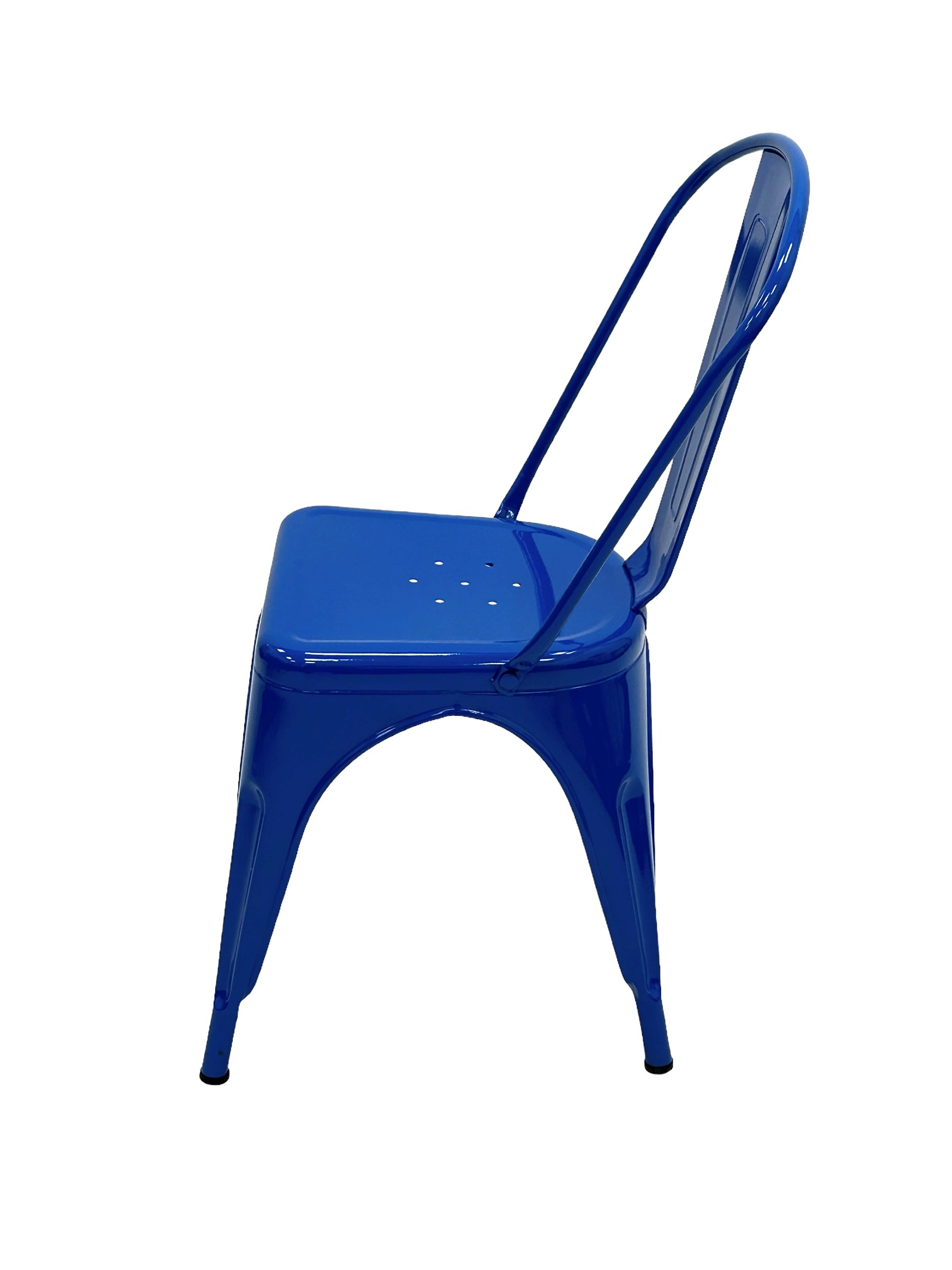 Blue Tolix Style Chairs