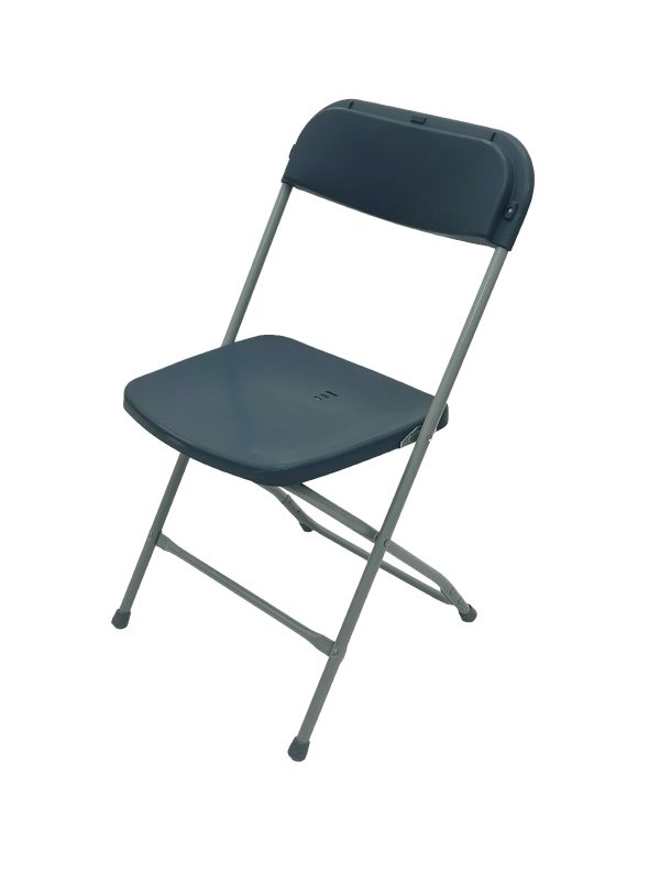 Used Blue Folding Chairs