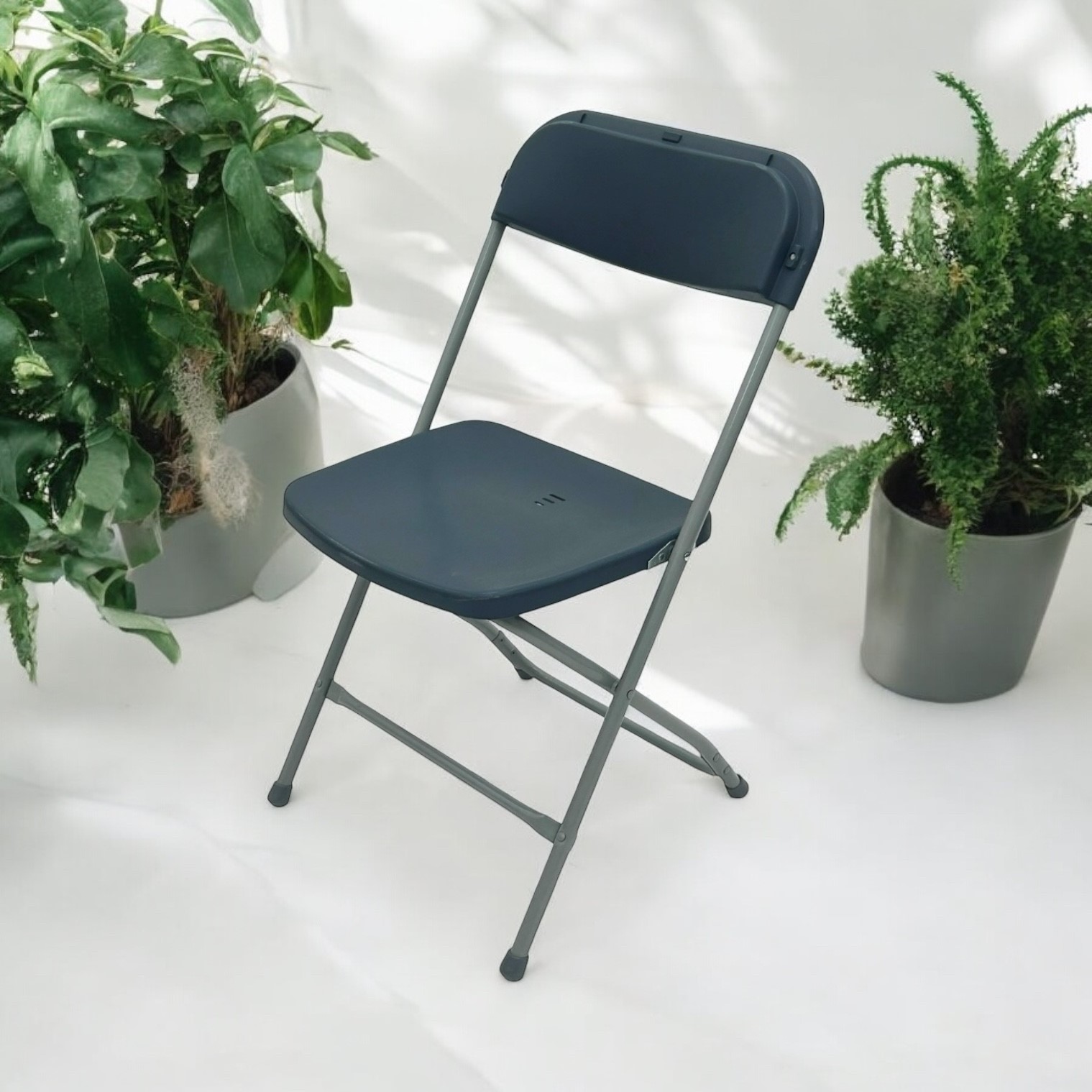 Used Blue Folding Chairs - BE Furniture Sales