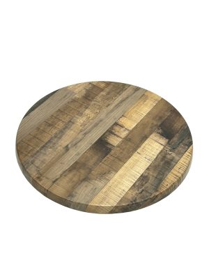 Rustic Maple Effect Table Tops