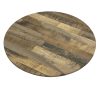 Rustic Maple Effect Round Table Tops